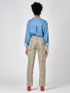 STACY blue denim shirt